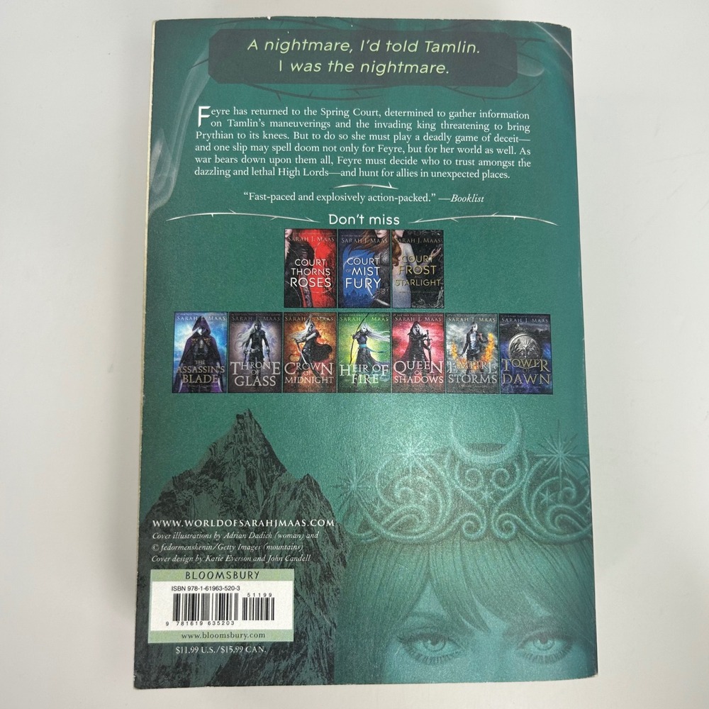 A Court of Wings and Ruin Paperback by Sarah J. Maas A Court of Thorns and Roses - Picture 2 of 16